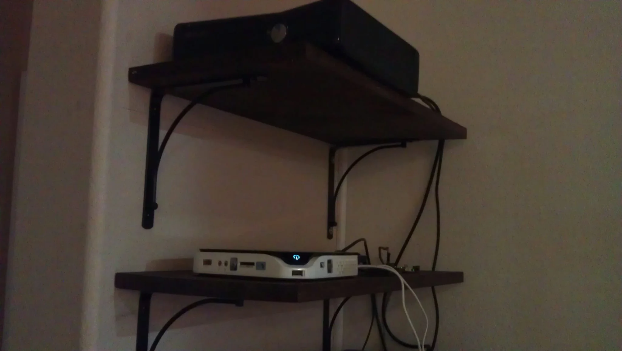 This is where I put all the things that make my TV more interesting to watch.