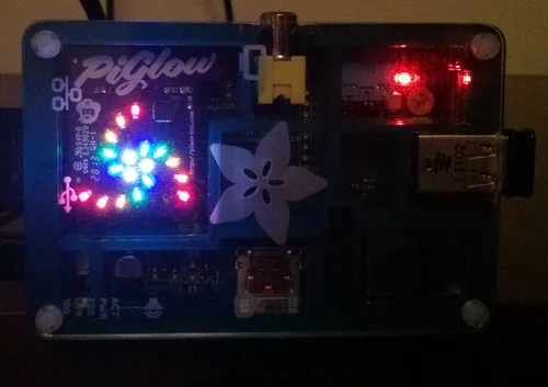 The XBMC, Piglow Information Display Addon